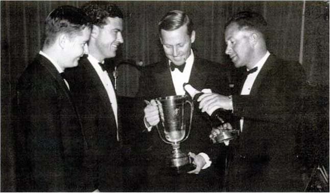 Toasting the Nuffield Cup