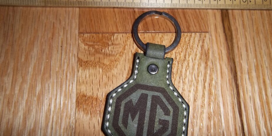 MG Key Chain, Hand Crafted in England