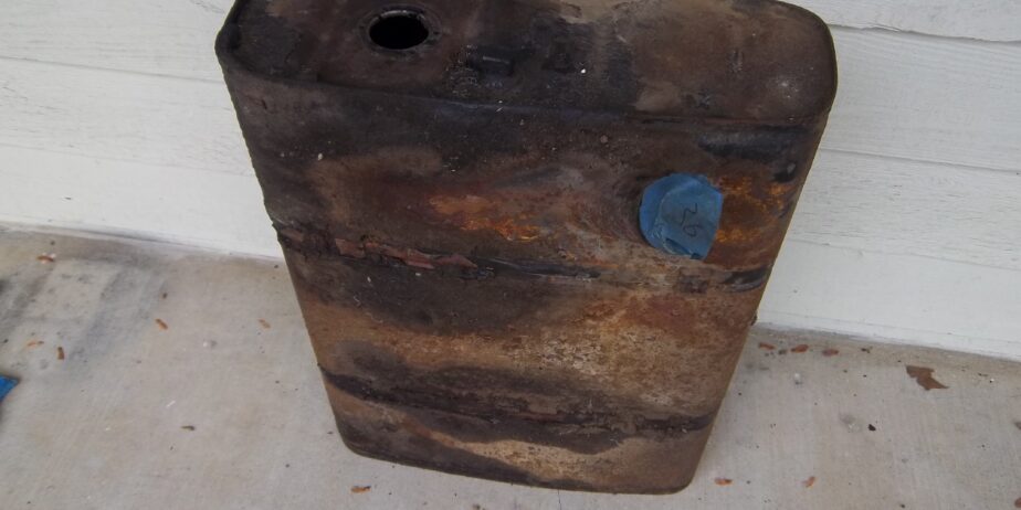 1955-62 MGA Fuel Tank, Rough Condition