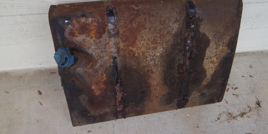 1955-62 MGA Fuel Tank, Rough Condition