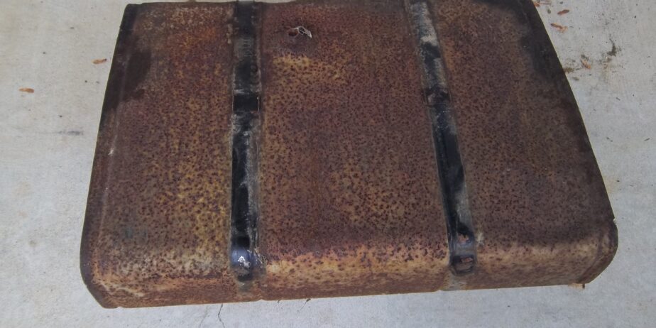 1955-62 MGA Fuel Tank, Rough Condition